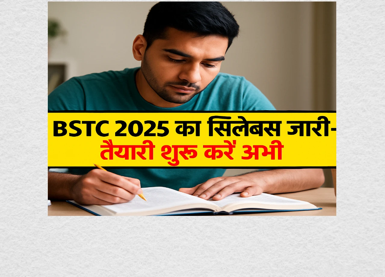 Rajasthan BSTC Syllabus 2025