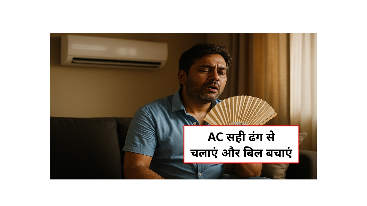 गर्मियों में AC सही तरीके से चलाने के टिप्स